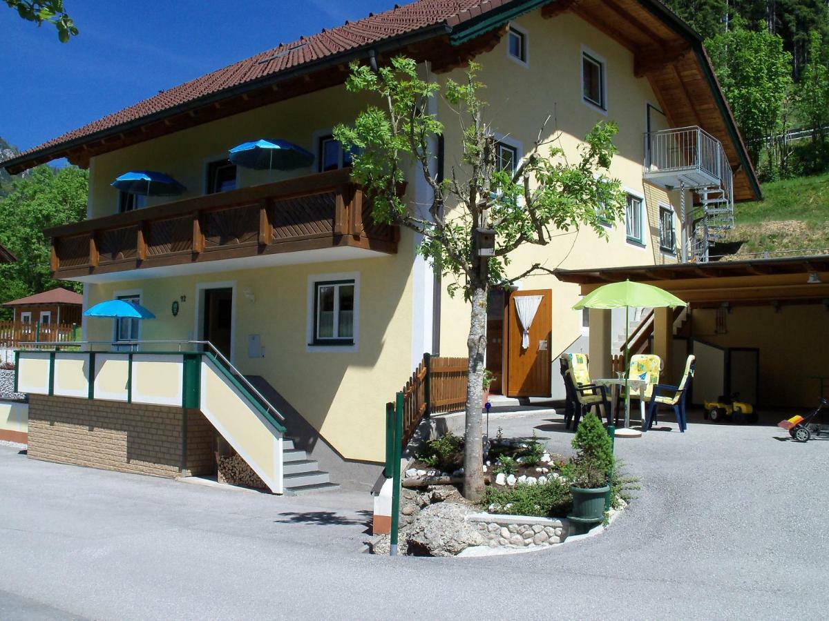 Haus Mary Leilighet Russbach am Pass Gschütt Eksteriør bilde